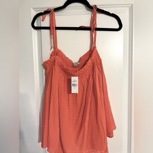 Pink LOFT tank top NWT